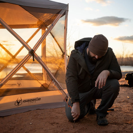 Gazelle G5 5-Sided Portable Gazebo with TriTech Mesh - product view 5