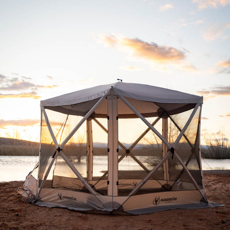 Gazelle G5 5-Sided Portable Gazebo with TriTech Mesh - product view 3
