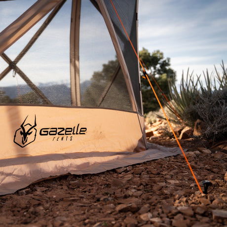 Gazelle G6 6-Sided Portable Gazebo with TriTech Mesh - product view 6
