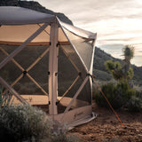 Gazelle G6 6-Sided Portable Gazebo with TriTech Mesh - product view 7