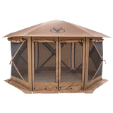 Gazelle Tents™, G6 Cool Top 6-Sided Portable Gazebo, GG620BR