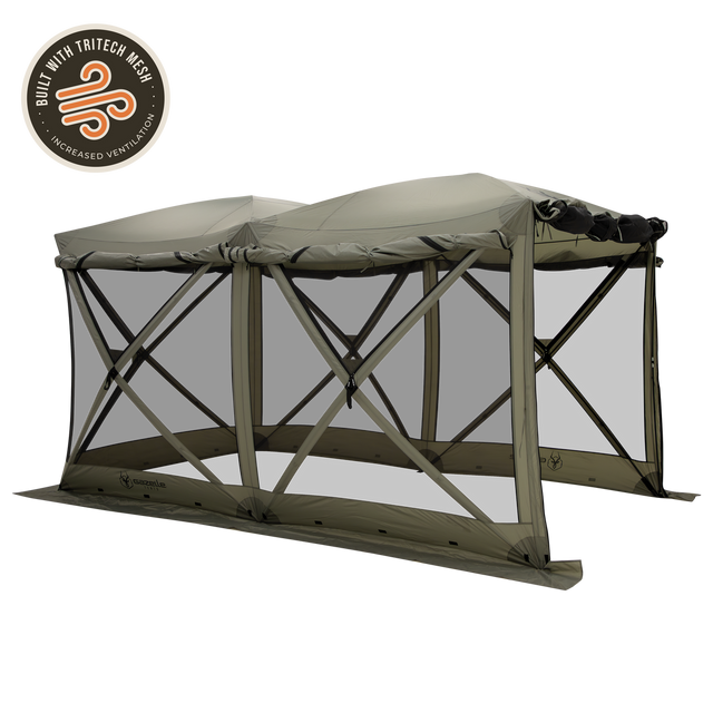 Gazelle Tandem Gazebo - portable pop up camping gazebo for overlanding and backyard shade