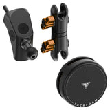 2024+ Jeep JL, Gladiator, and 4XE LINK™ Grab Handle Mount With Qi2.2/MagSafe Charging & Cooling Phone Holder | 3.5" Arm