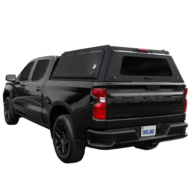OVS Expedition PRO truck cap for 2019-2027 Chevy Silverado/GMC Sierra 1500 truck bed - free installation Metro Atlanta