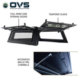 OVS fourth generation Tacoma truck topper with full gullwing side doors