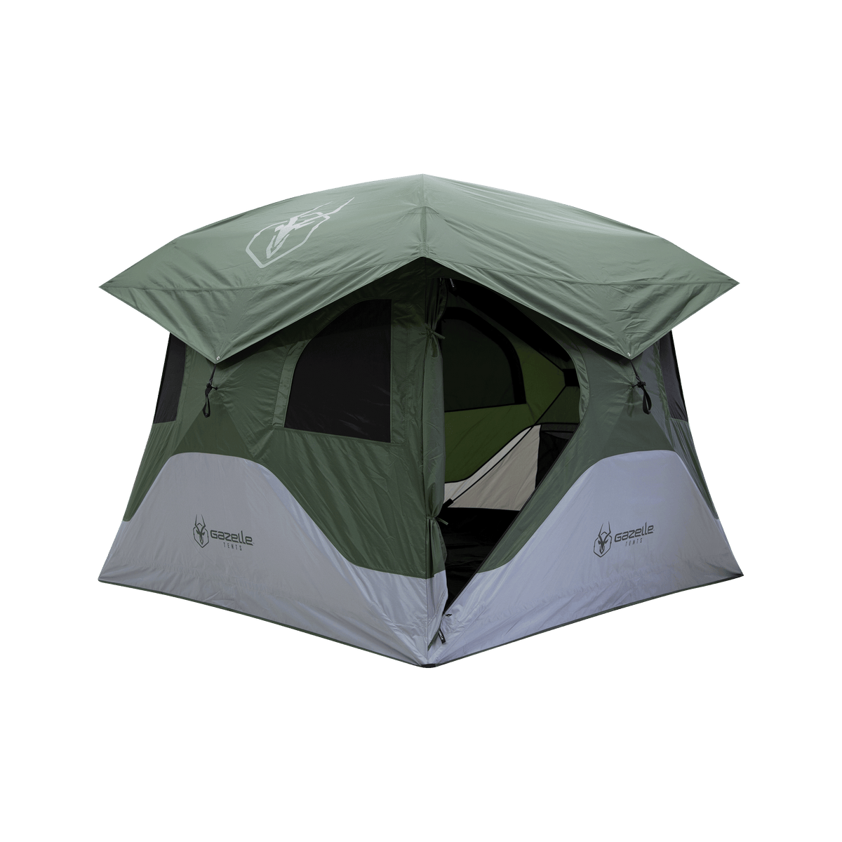 Gazelle T4 Hub Tent - Alpine Green fast setup overland camping hub tent at Inca Overland Outfitters