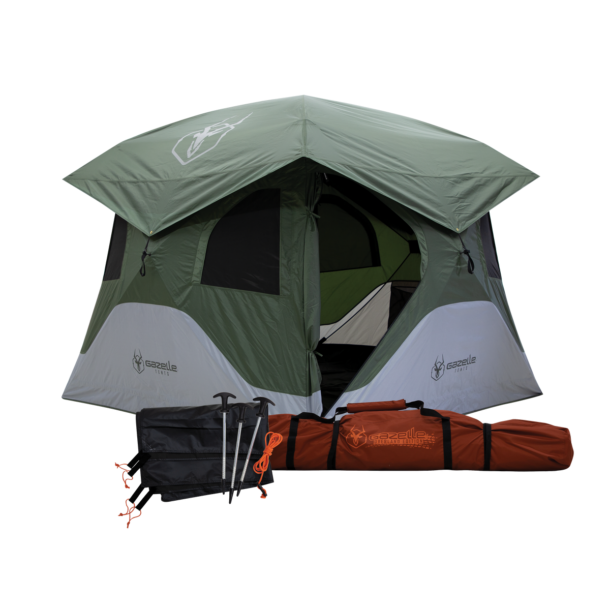 Gazelle T4 with Sedona Overland Kit fast setup overland camping hub tent at Inca Overland Outfitters