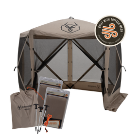 Gazelle Complete G5 Tri-Tech Gazebo Kit - portable pop up camping gazebo for overlanding and backyard shade