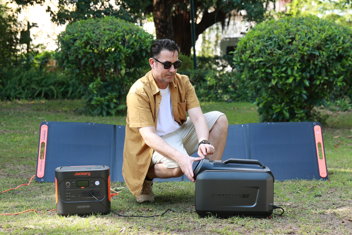 Cybertake S2 Pro portable air conditioner heater for overland camping rooftop tents vans and RVs