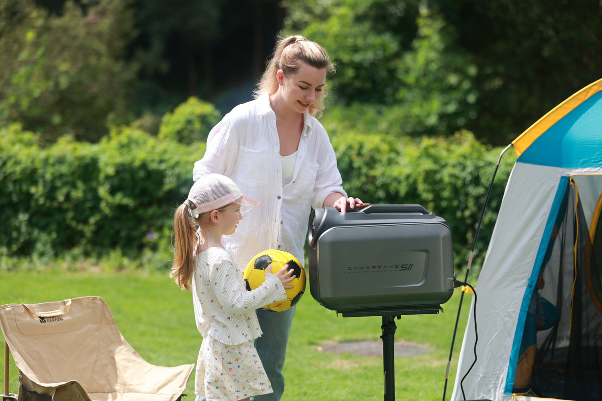 Cybertake S2 Pro portable air conditioner heater for overland camping rooftop tents vans and RVs