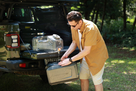 Cybertake S2 Pro portable air conditioner heater for overland camping rooftop tents vans and RVs