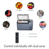 GO20 Dual Zone 12V Portable Freezer| ICECO | 20 LT