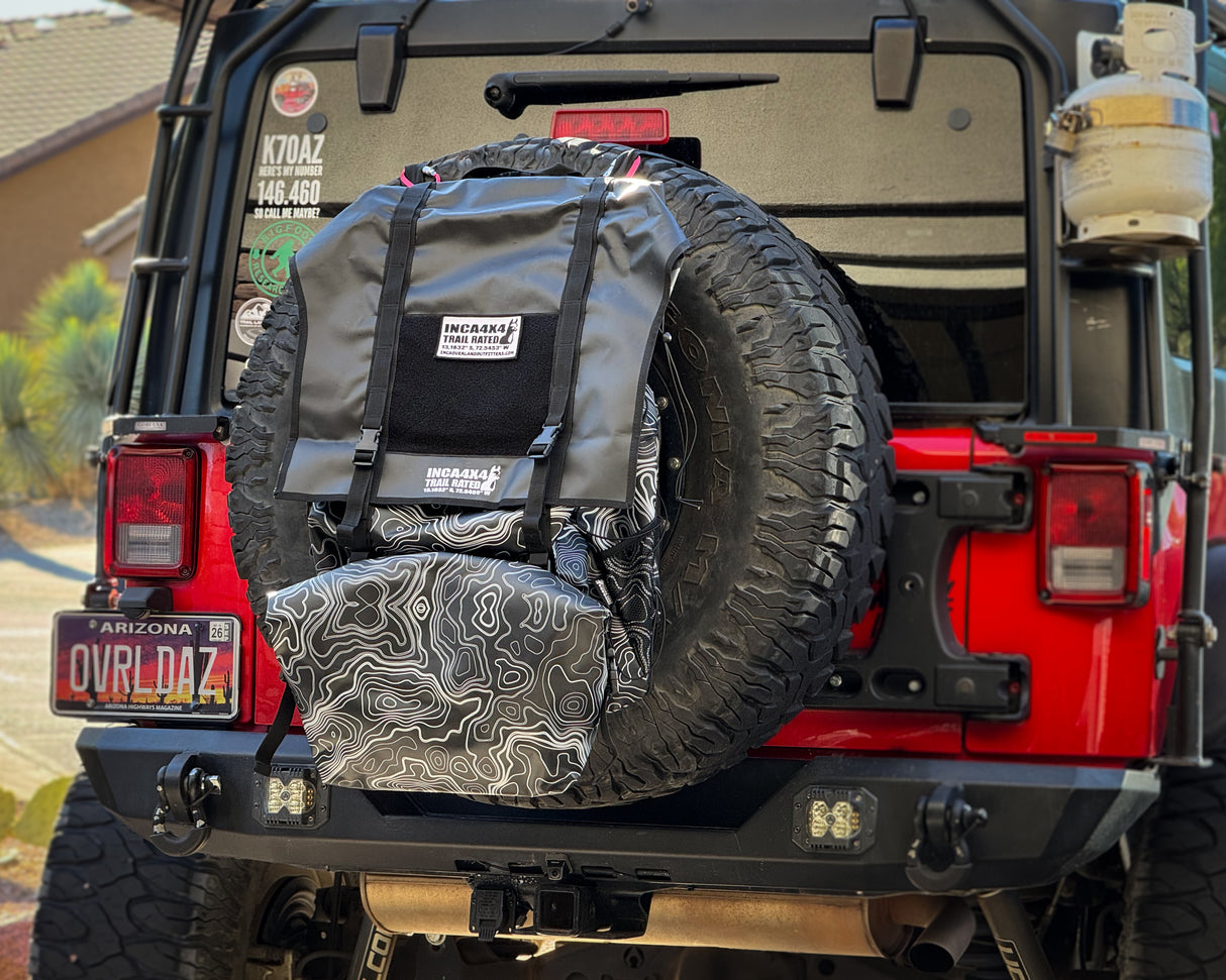 [🔥Preorder] Overland spare tire tailgate bag 4.0