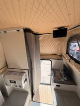 Aluminum pop up slide in overland truck campers