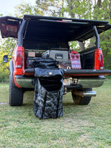 Overland spare tire tailgate bag 4.0