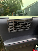 nca4x4 MOLLE window armrest system with modular storage pouches for Toyota 4Runner overland and off-road accessories