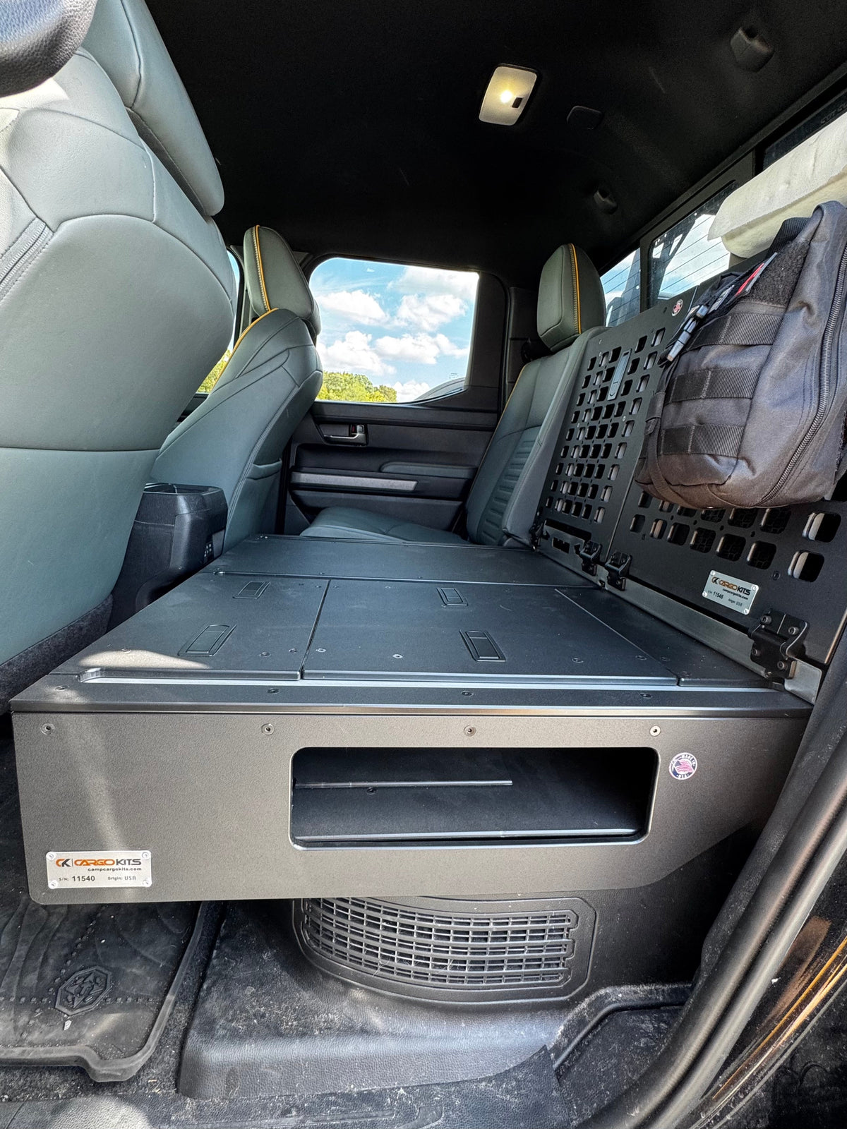 CargoKits Rear Seat Delete Kits Toyota Tacoma 4th Gen. and TrailHunter (Hybrid)