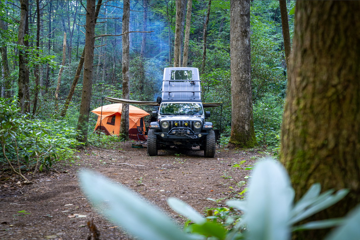 inca4x4 Jeep hardtop overland camper