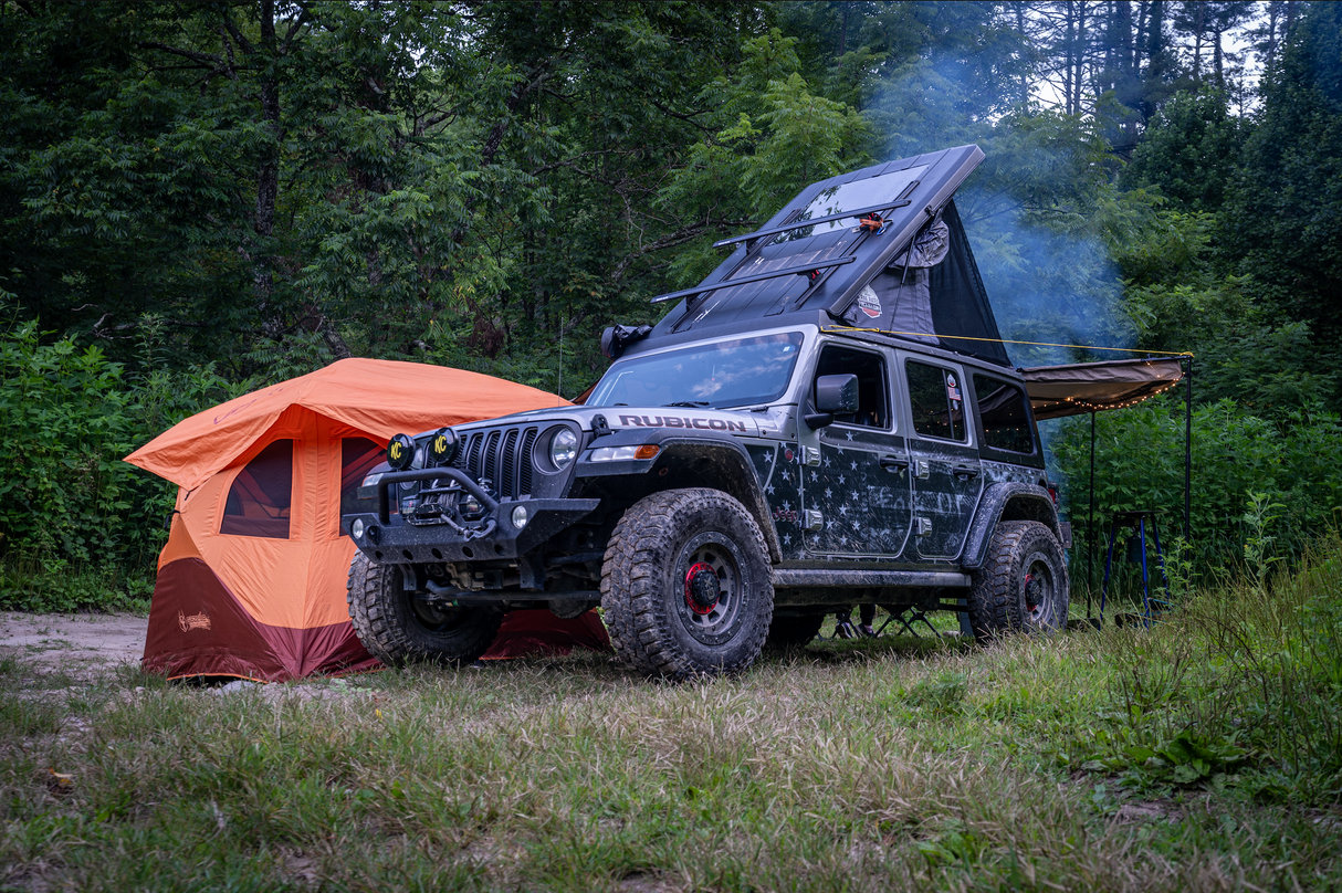 inca4x4 Jeep hardtop overland camper