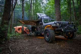 inca4x4 Jeep hardtop overland camper