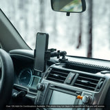 2010-2024 Toyota 4Runner Tackform Assault Track Picatinny Dash Bracket With 20LITE Phone & Midland MXT275/575 Magnetic Holder