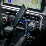2024+ Toyota Tacoma & 2025+ Toyota 4Runner Passenger Side Grab Handle Mount with Midland MXT275/575 Magnetic CB Radio Mic Holder