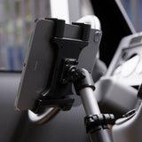 Heavy Duty Seat Rail/Floor Bolt Mount | 20"-24" Aluminum Telescoping Arm | Ford F-Series | Tablet Holder