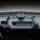 2021+ Ford Bronco & Bronco Raptor (Non-Sport) Tackform Slim Track Dash Bracket With Dual MagSafe Charging Phone Mounts