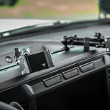 2023-2026 Ford Super Duty (F-250 Through F-600) Tackform Slim Track Dash Bracket With 20LITE Phone & Tablet Mounts