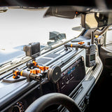2024+ Jeep Wrangler JL & Gladiator JT (Not Compatible With 4xe) Tackform Slim Track Dash Bracket With MagSafe Charging Phone Mount | Passenger Side