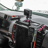 2024+ Ford Ranger Tackform Slim Track Dash Bracket With 20LITE Phone Mount