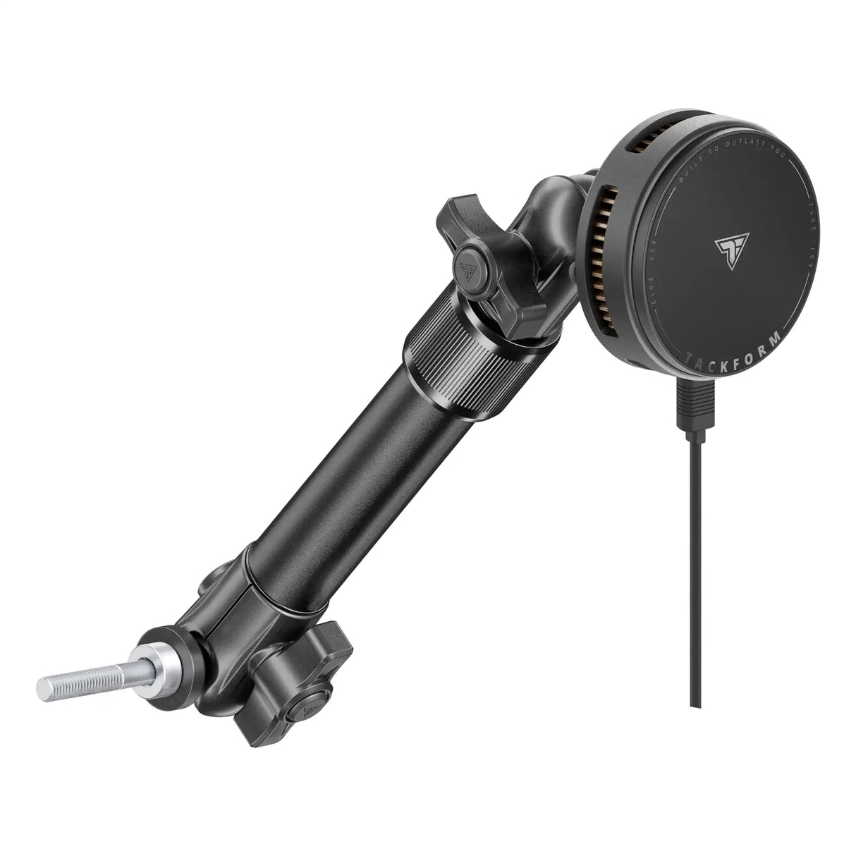 LINK™ Qi2.2/MagSafe Charging & Cooling Phone Mount | Accessory Ready Dash and Grab Handle Compatible | 2021+ Ford Bronco | 7.5"-9.25" Telescoping Arm