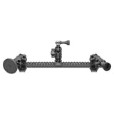 2010-2024 Toyota 4Runner Tackform Assault Track Picatinny Dash Bracket With MagSafe Phone, CB Radio Microphone, and GoPro/Action Cam Holders