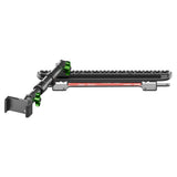 2024+ Ford F-150 (See Compatibility Info For Specific Year/Trim Fitment Details) Tackform Assault Track Picatinny Dash Bracket With 20LITE Phone Mount | Telescoping Arm