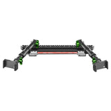 2024+ Ford F-150 (See Compatibility Info For Specific Year/Trim Fitment Details) Tackform Assault Track Picatinny Dash Bracket With Dual 20LITE Phone Mounts | Telescoping Arm