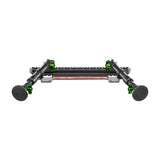 2024+ Ford F-150 (See Compatibility Info For Specific Year/Trim Fitment Details) Tackform Assault Track Picatinny Dash Bracket With Dual MagSafe Phone Mounts | Telescoping Arm