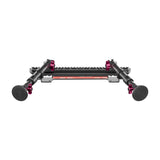 2024+ Ford F-150 (See Compatibility Info For Specific Year/Trim Fitment Details) Tackform Assault Track Picatinny Dash Bracket With Dual MagSafe Phone Mounts | Telescoping Arm