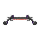 2024+ Ford F-150 (See Compatibility Info For Specific Year/Trim Fitment Details) Tackform Assault Track Picatinny Dash Bracket With Dual MagSafe Phone Mounts | Telescoping Arm