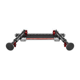 2024+ Ford F-150 (See Compatibility Info For Specific Year/Trim Fitment Details) Tackform Assault Track Picatinny Dash Bracket With Dual MagSafe Phone Mounts | Telescoping Arm