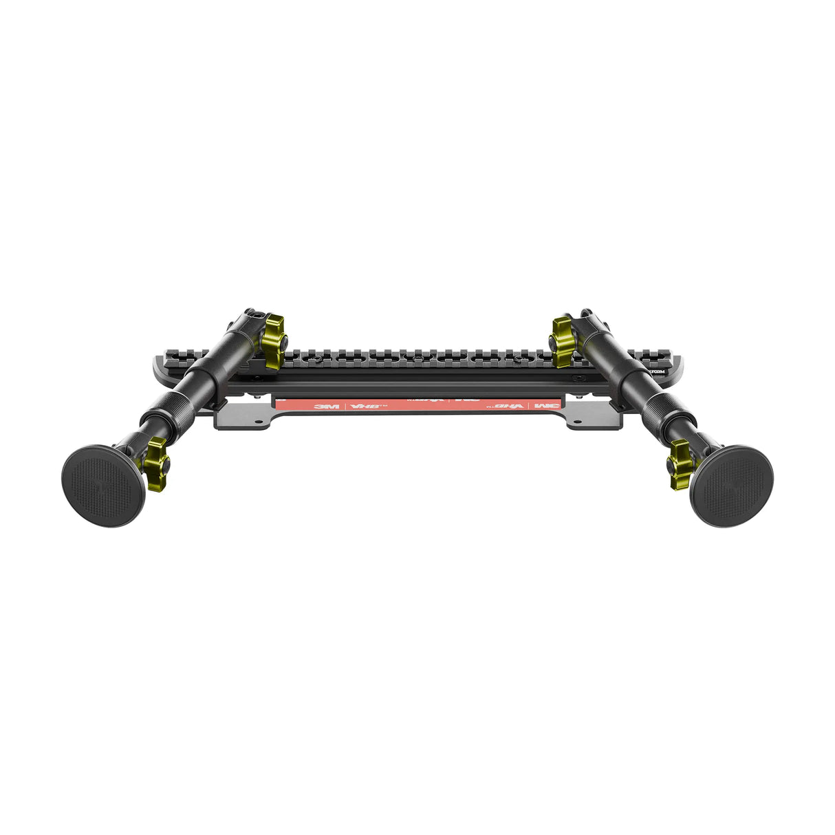 2024+ Ford F-150 (See Compatibility Info For Specific Year/Trim Fitment Details) Tackform Assault Track Picatinny Dash Bracket With Dual MagSafe Phone Mounts | Telescoping Arm