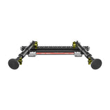 2024+ Ford F-150 (See Compatibility Info For Specific Year/Trim Fitment Details) Tackform Assault Track Picatinny Dash Bracket With Dual MagSafe Phone Mounts | Telescoping Arm