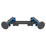 2019-2023 Ford Ranger (WITHOUT Switch Panel) Tackform Slim Track Dash Bracket With Dual MagSafe Phone Holders