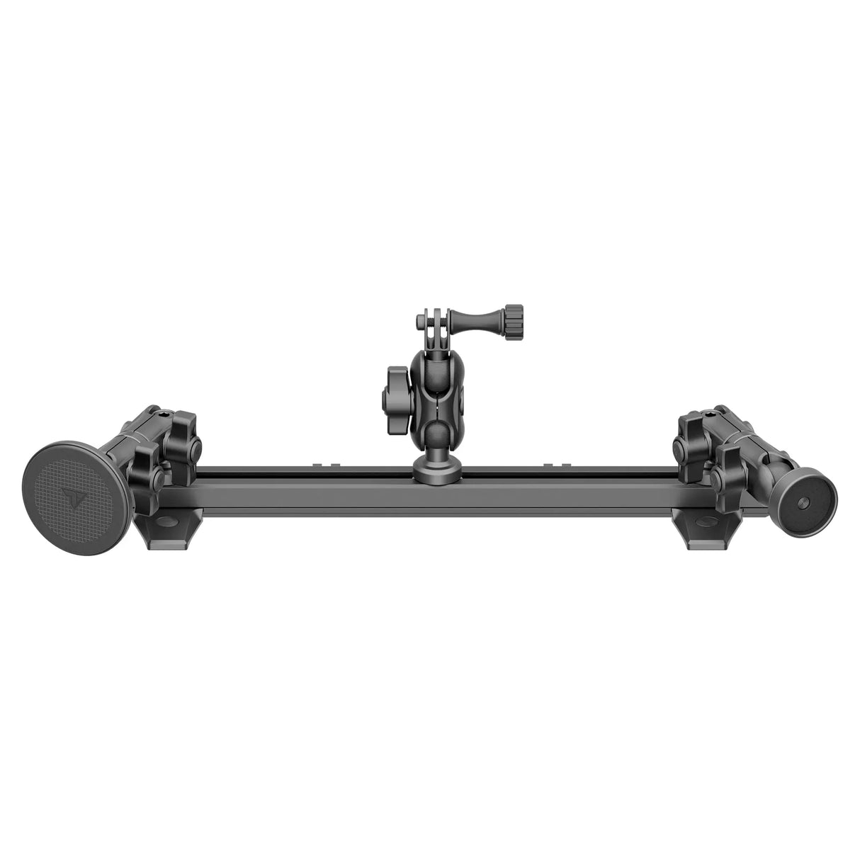 2010-2024 Toyota 4Runner Tackform Slim Track Dash Bracket With MagSafe Phone Mount, Midland MXT275/575 Magnetic Radio Holder & GoPro/Action Camera Mount