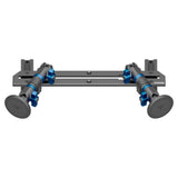 2023-2026 Ford Super Duty (F-250 Through F-600) Tackform Slim Track Dash Bracket With Dual MagSafe Phone Mounts
