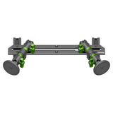 2023-2026 Ford Super Duty (F-250 Through F-600) Tackform Slim Track Dash Bracket With Dual MagSafe Phone Mounts