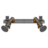 2023-2026 Ford Super Duty (F-250 Through F-600) Tackform Slim Track Dash Bracket With Dual MagSafe Phone Mounts