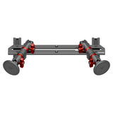 2023-2026 Ford Super Duty (F-250 Through F-600) Tackform Slim Track Dash Bracket With Dual MagSafe Phone Mounts