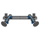2023-2026 Ford Super Duty (F-250 Through F-600) Tackform Slim Track Dash Bracket With Dual MagSafe Phone Mounts