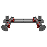 2023-2026 Ford Super Duty (F-250 Through F-600) Tackform Slim Track Dash Bracket With Dual MagSafe Phone Mounts