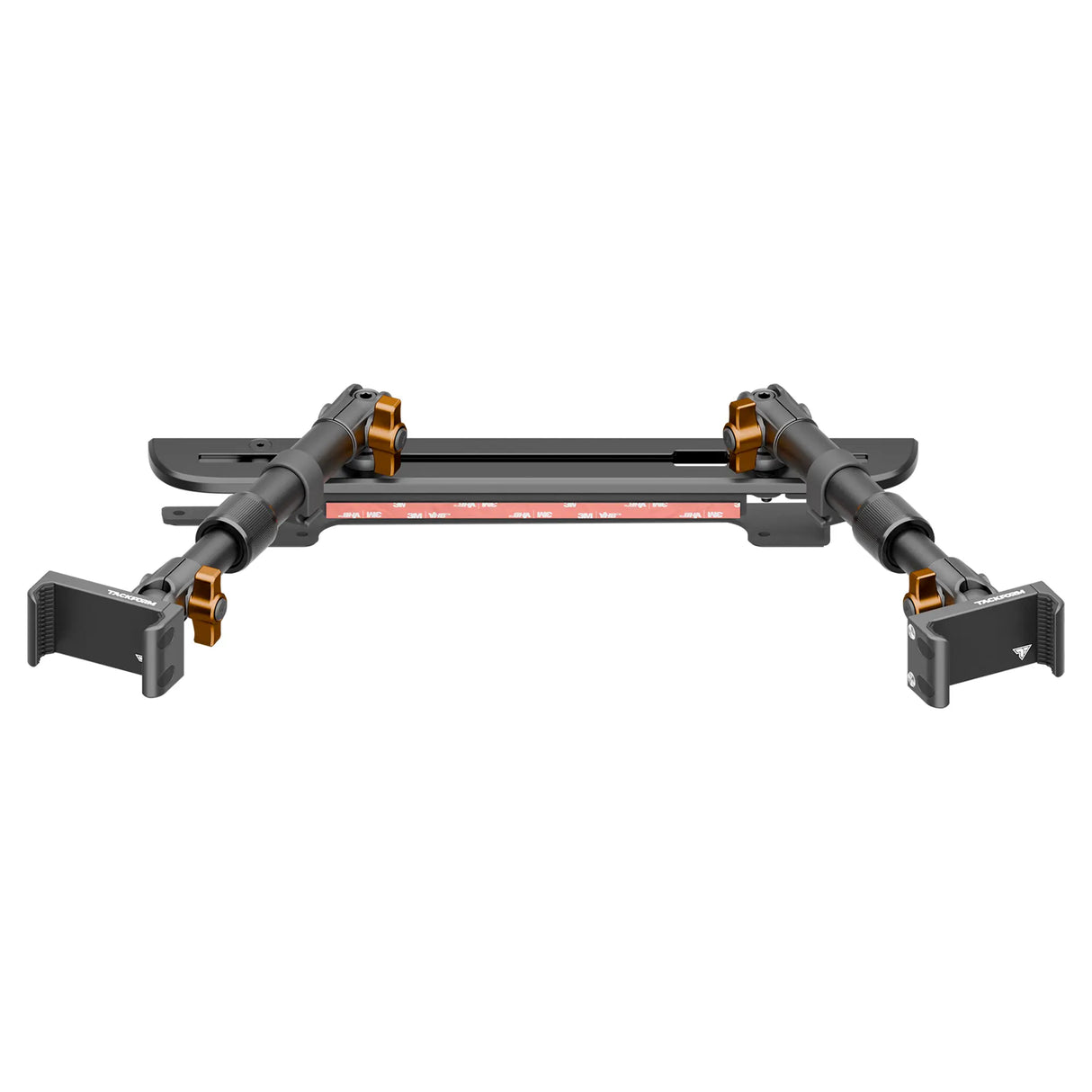 2024+ Ford F-150 (See Compatibility Info For Specific Year/Trim Fitment Details) Tackform Slim Track Dash Bracket With Dual 20LITE Phone Mounts | Telescoping Arm